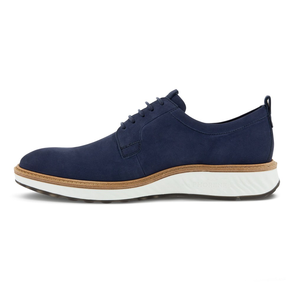 Zapatos Derby Hombre - ECCO St.1 Hybrid Shoes - Azul Marino - TCG937526